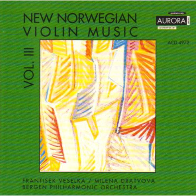 Picture of Frantisek Veselka - New Norwegian Violin Music Vol. 3