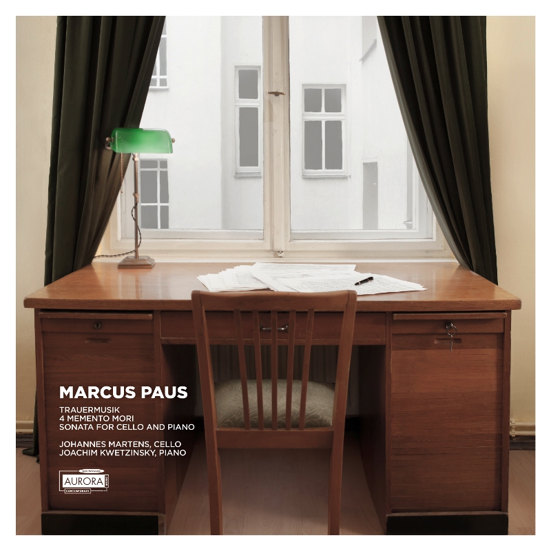 Picture of Johannes Martens & Joachim Kwetzinsky - Marcus Paus: Trauermusik, 4 Memento Mori & Sonata for Cello and Piano