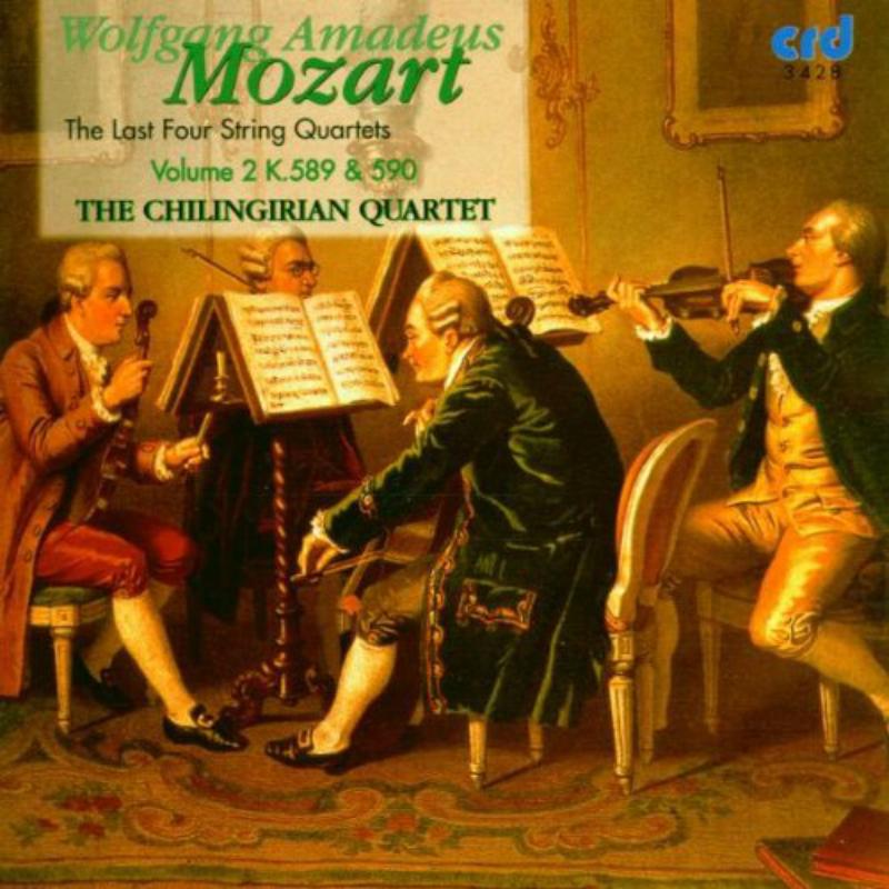 Picture of The Chilingirian Quartet - Wolfgang Amadeus Mozart: String Quartets in B flat K589 'Prussian', F K590 'Prussian'