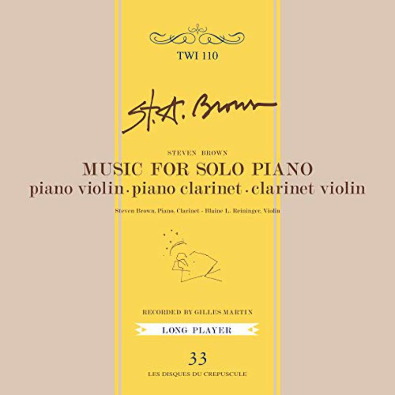 Picture of Steven Brown - Music For Solo Piano
