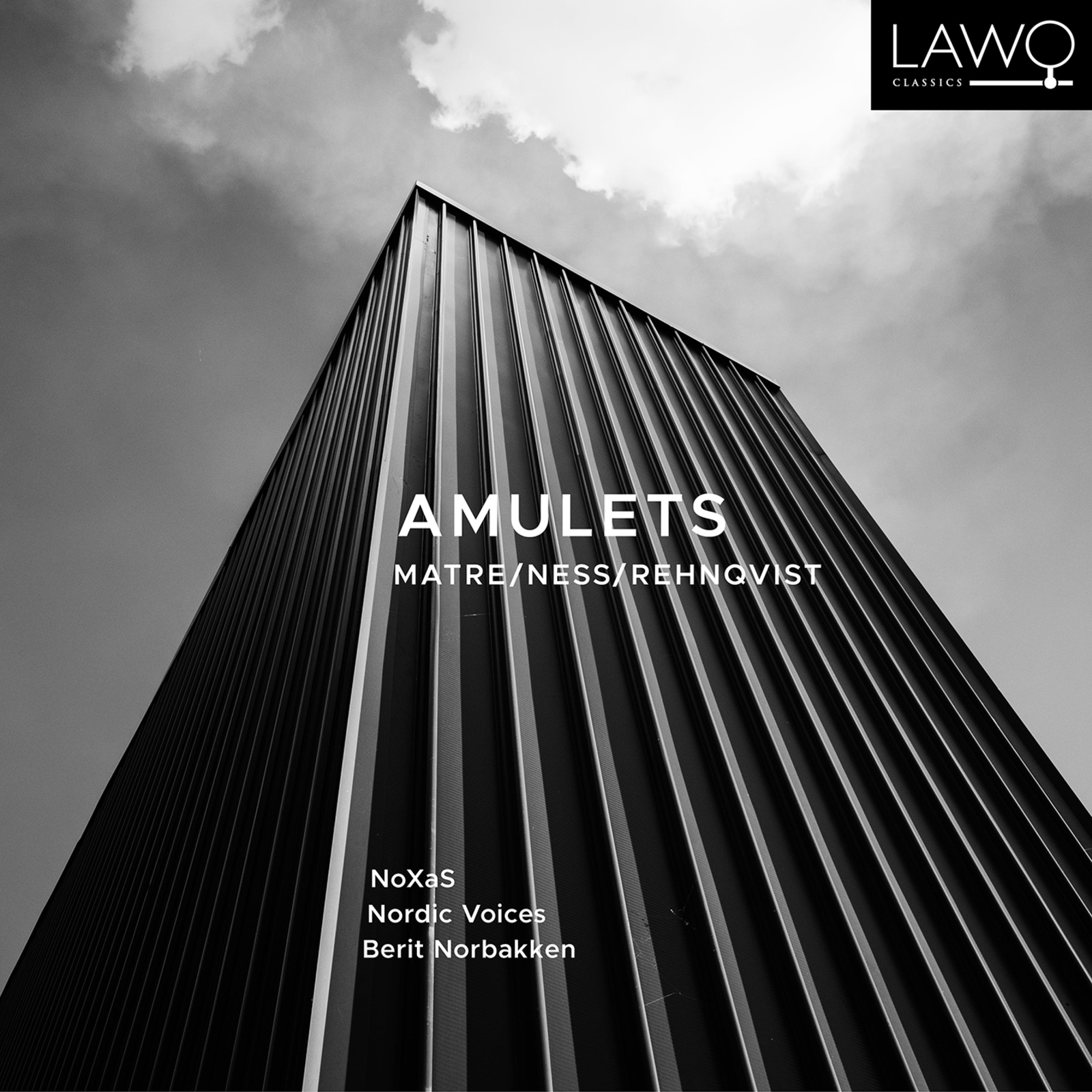 Picture of NoXaS Saxophone Quartet, Berit Norbakken, Nordic Voices - Amulets - Works by Matre, Ness & Rehnqvist