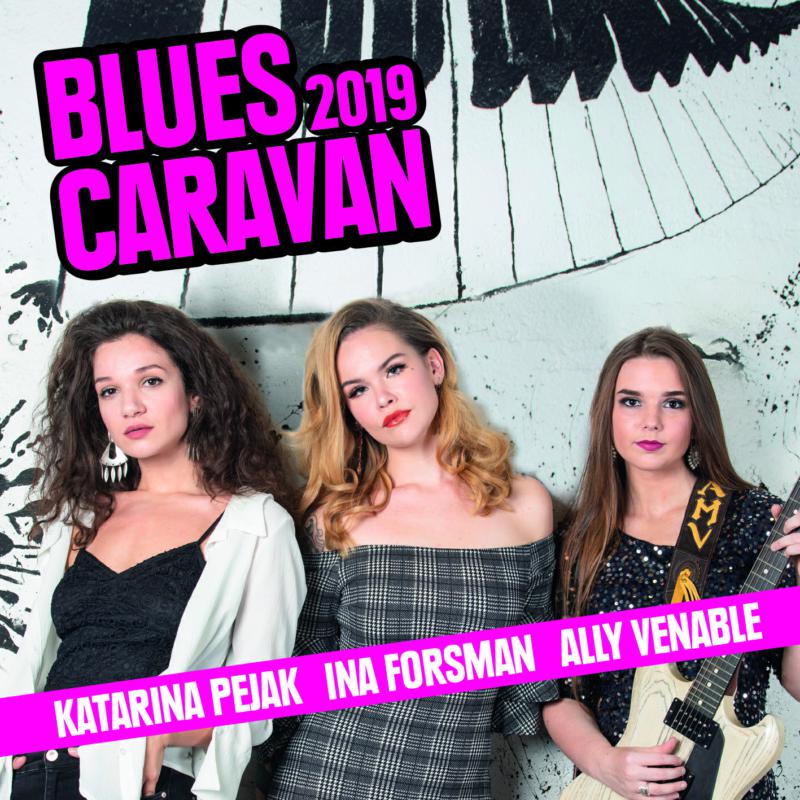 Picture of Ina Forsman, Katarina Pejak, Ally Venable - Blues Caravan 2019