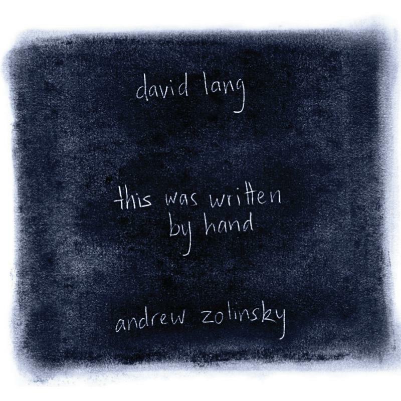 Picture of Andrew Zolinsky - Lang: This Written By Hand