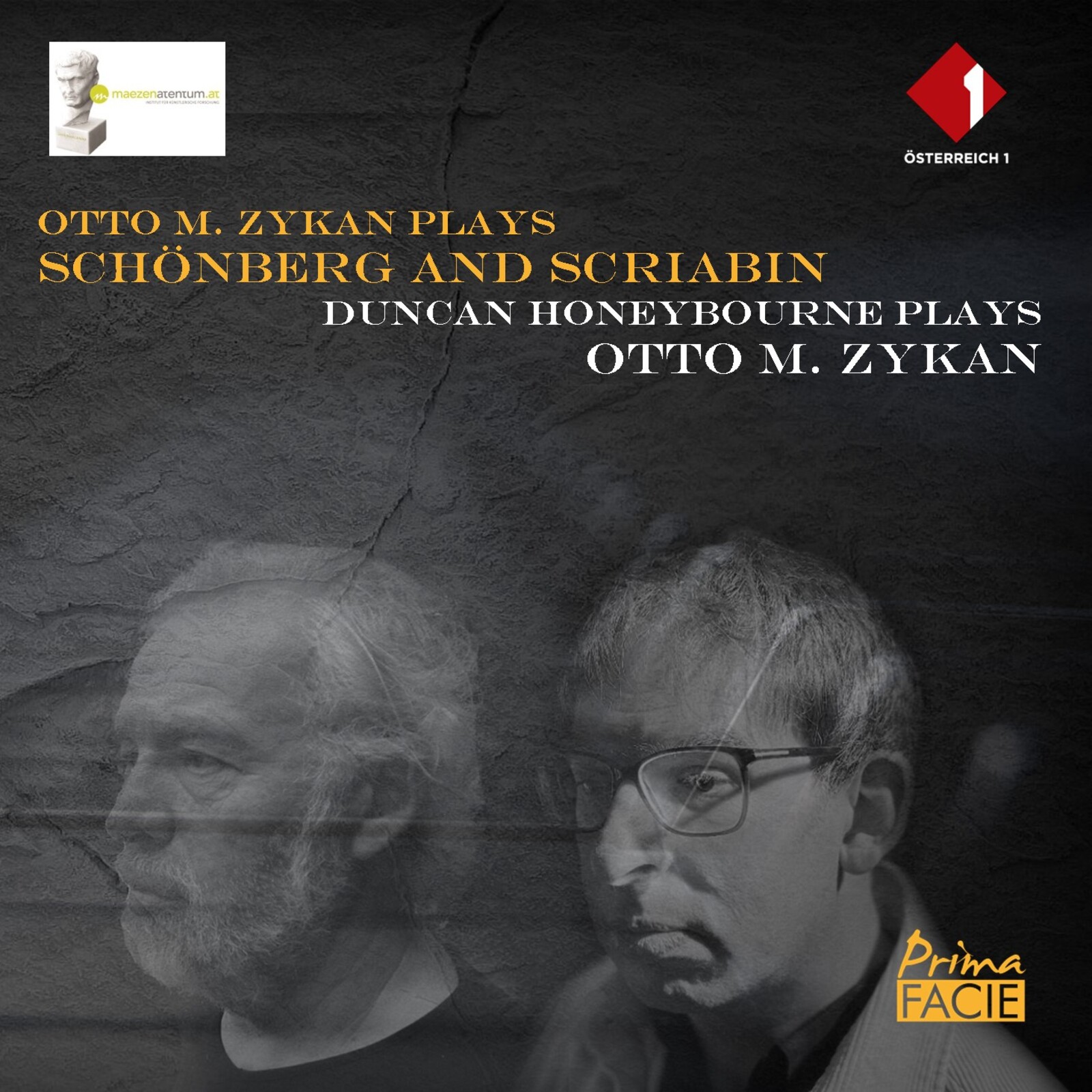 Picture of Otto M. Zykan, Duncan Honeybourne - Otto M. Zykan plays Schonberg and Scriabin; Duncan Honeybourne plays Otto M. Zykan