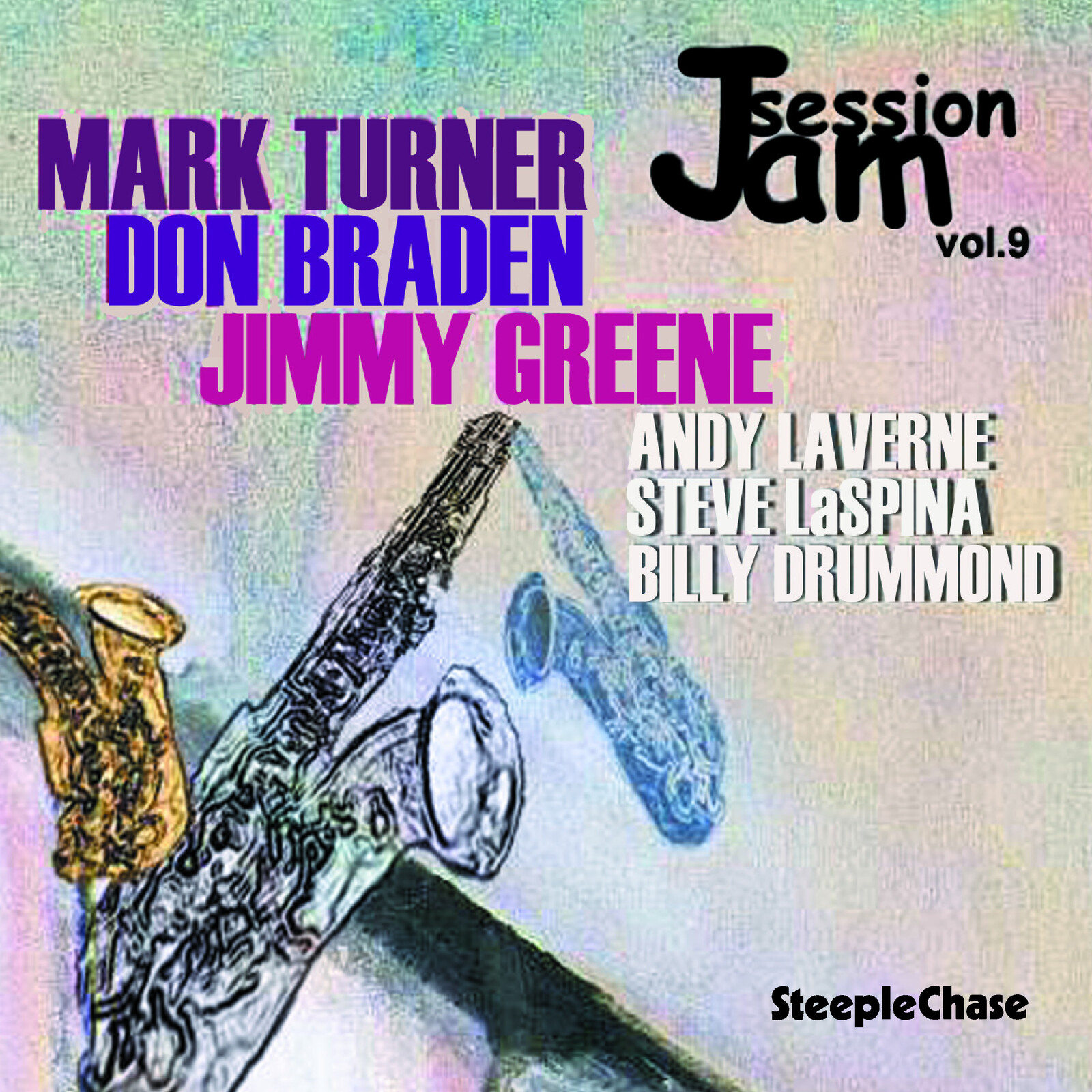 Picture of Mark Turner, Don Braden & Jimmy Greene - Jam Session Vol. 9