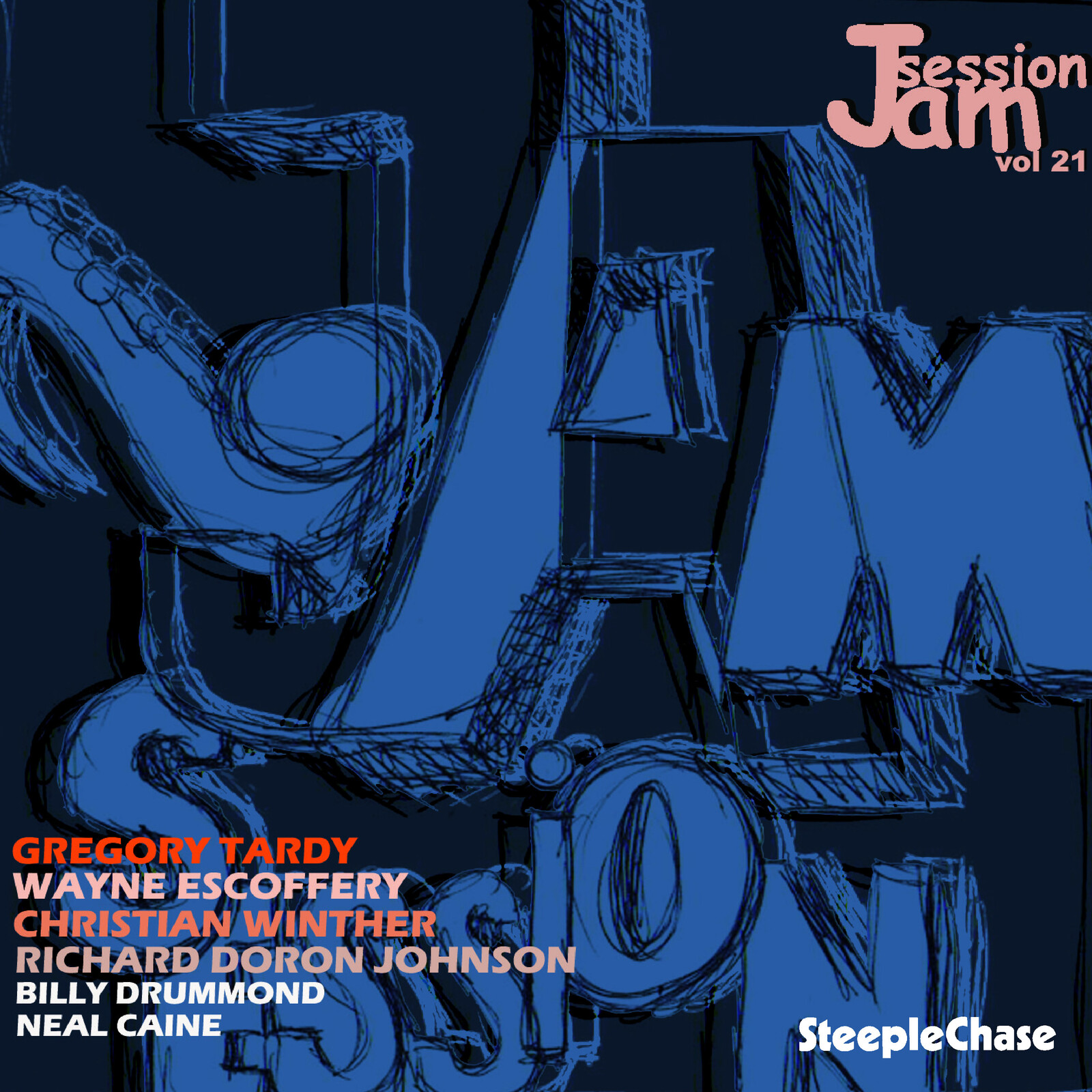Picture of Gregory Tardy, Wayne Escoffery, Christian Winther & Richard Doron Johnson - SteepleChase Jam Session Vol. 21