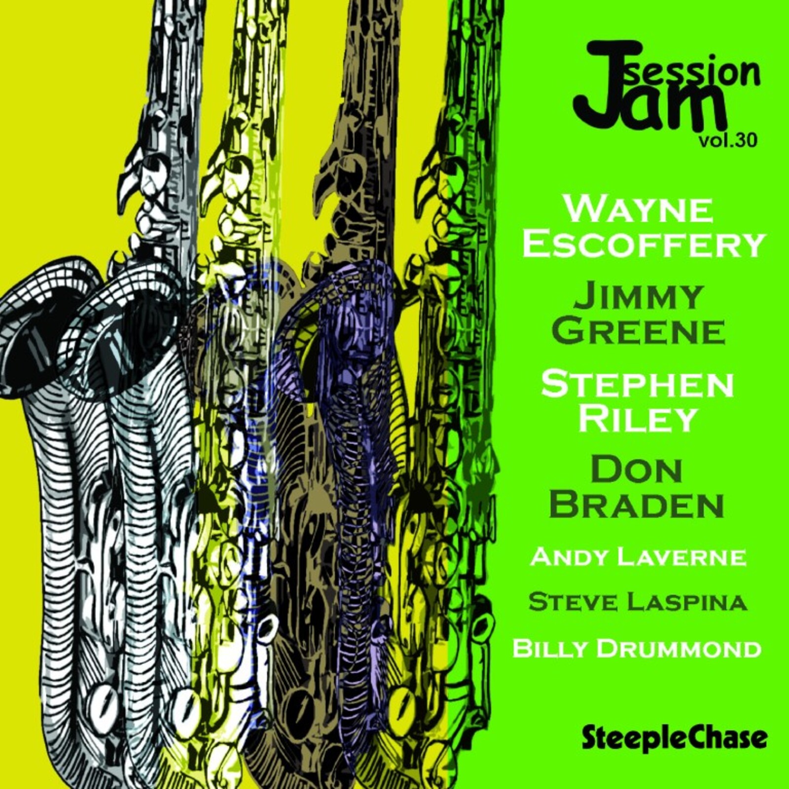 Picture of Wayne Escoffery, Jimmy Greene, Stephen Riley & Don Braden - Jam Session Vol. 30