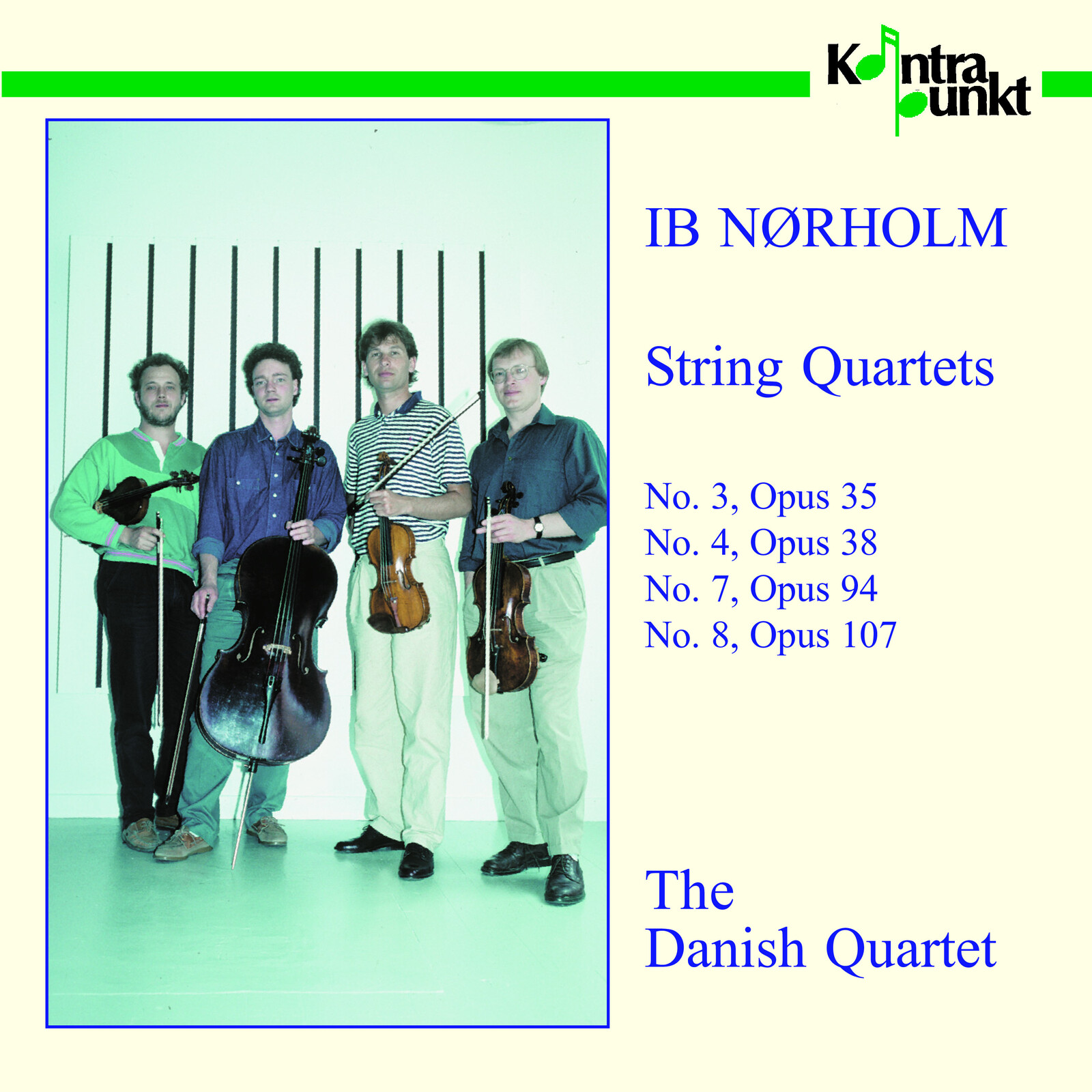 Picture of Jens E. Christensen - String Quartets 3, 4, 7, 8