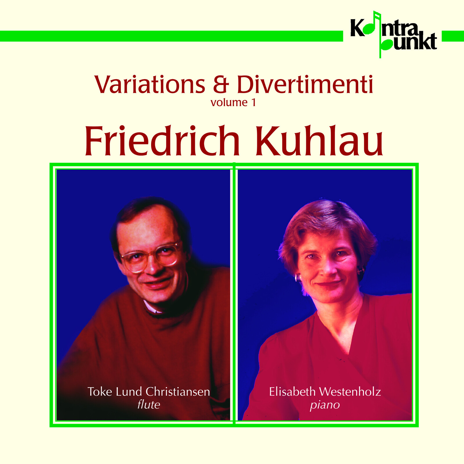 Picture of Edith Guillaume, Jan Lund, Jesper Buhl - Variations & Divertimenti, Vol. 1