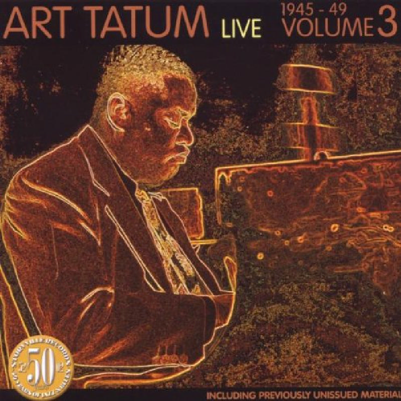 Picture of Art Tatum - Live Volume 3:  1945-1949