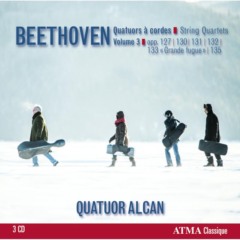Picture of Quatuor Alcan - Beethoven: String Quartets, Vol. 3. Op. 127, 131, 130, 133 G