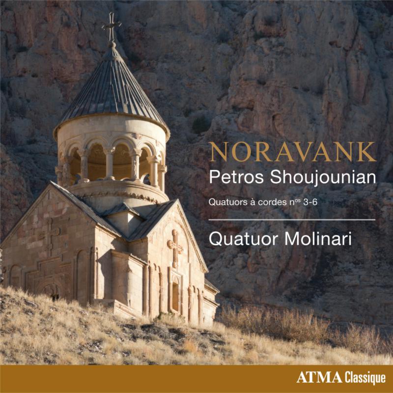 Picture of Quatuor Molinari - Shoujounian: Novarank; String Quartets Nos 3-6