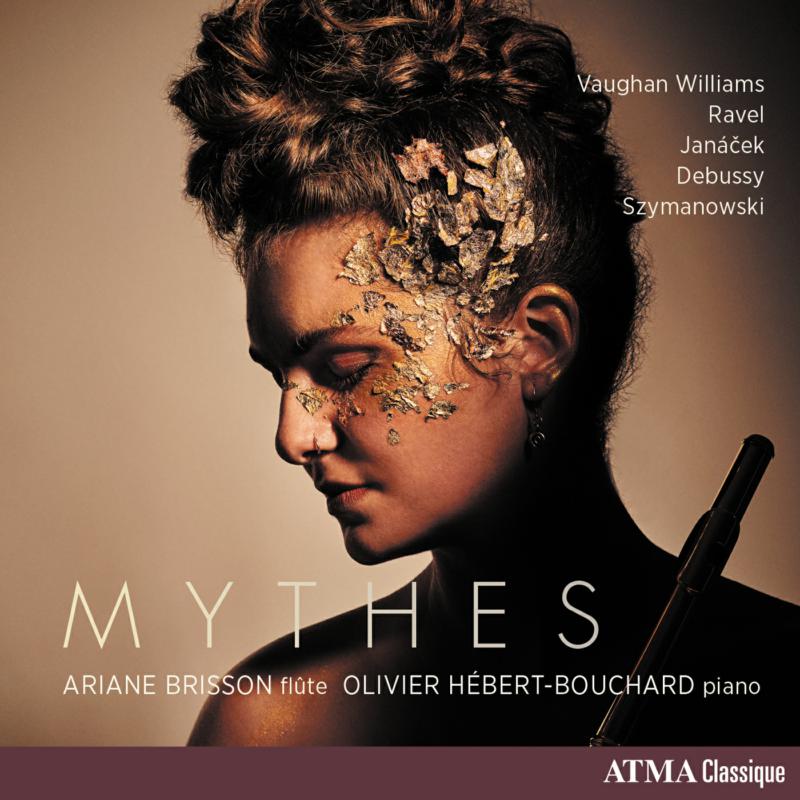 Picture of Ariane Brisson; Olivier Hebert-Bouchard - Mythes: Vaughan Williams, Ravel, Janacek, Debussy