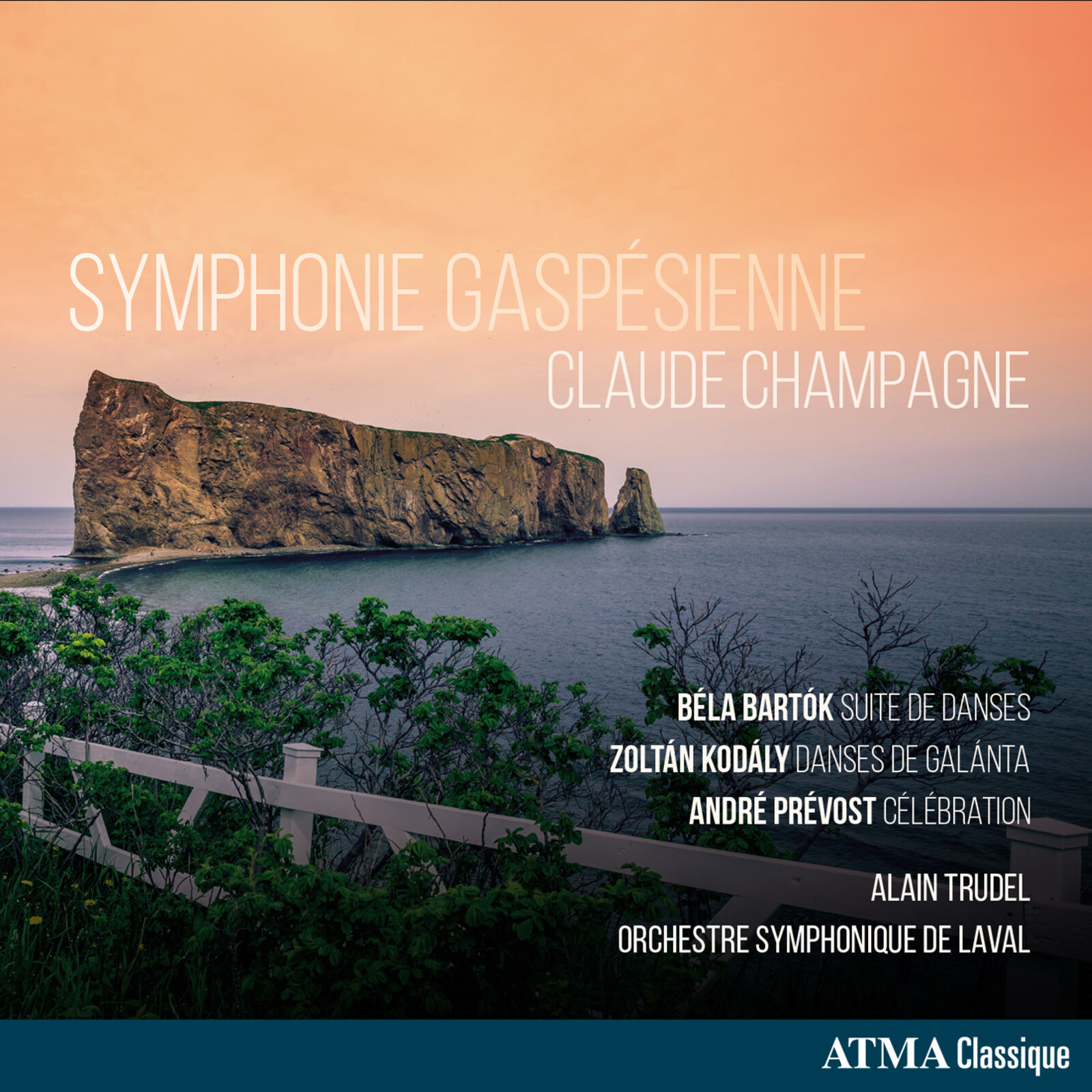 Picture of Orchestre Symphonique de Laval, Alain Trudel - Symphonie Gaspesienne: Champagne, Bartok, Kodaly, Prevost