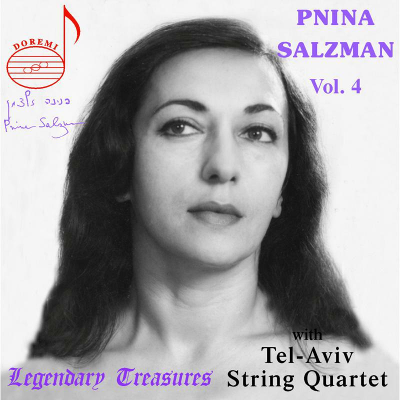 Picture of Salzman/Tel Aviv Quartet - Pnina Salzman Vol. 4: Piano quintets by Brahms and Schumann with the Tel Aviv String Quartet