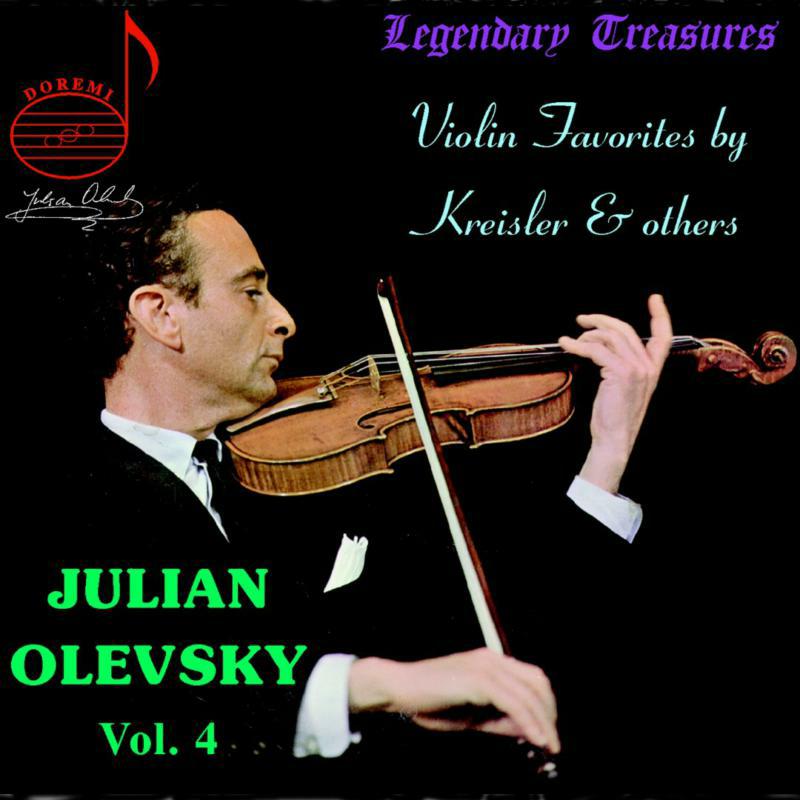 Picture of Olevsky - Julian Olevsky Vol. 4: Viokin Favourites by Kreisler & others