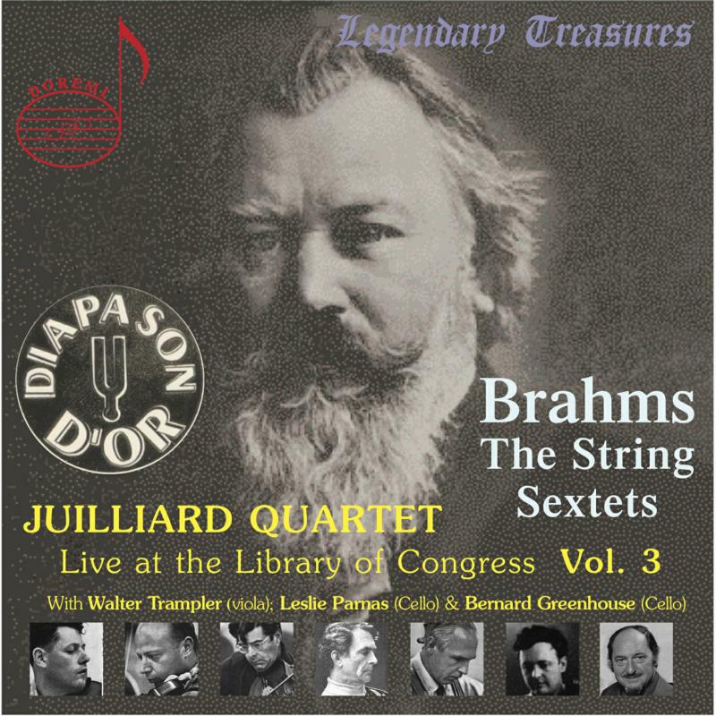 Picture of Juilliard Quartet/Trampler - Juilliard Quartet Vol. 3 Brahms 2 String Sextets