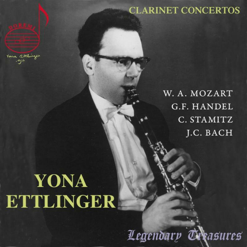 Picture of Ettlinger - Yona Ettlinger Vol. 1: Clarinet concertos