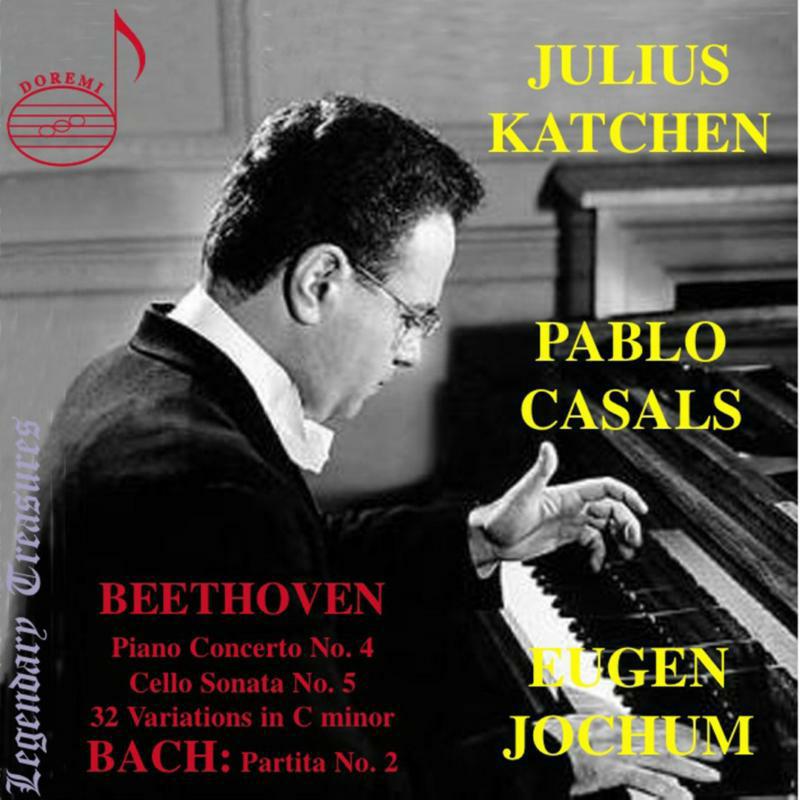 Picture of Katchen/Casals - Julius Katchen, Pablo Casals, Eugen Jochum. Live Performances