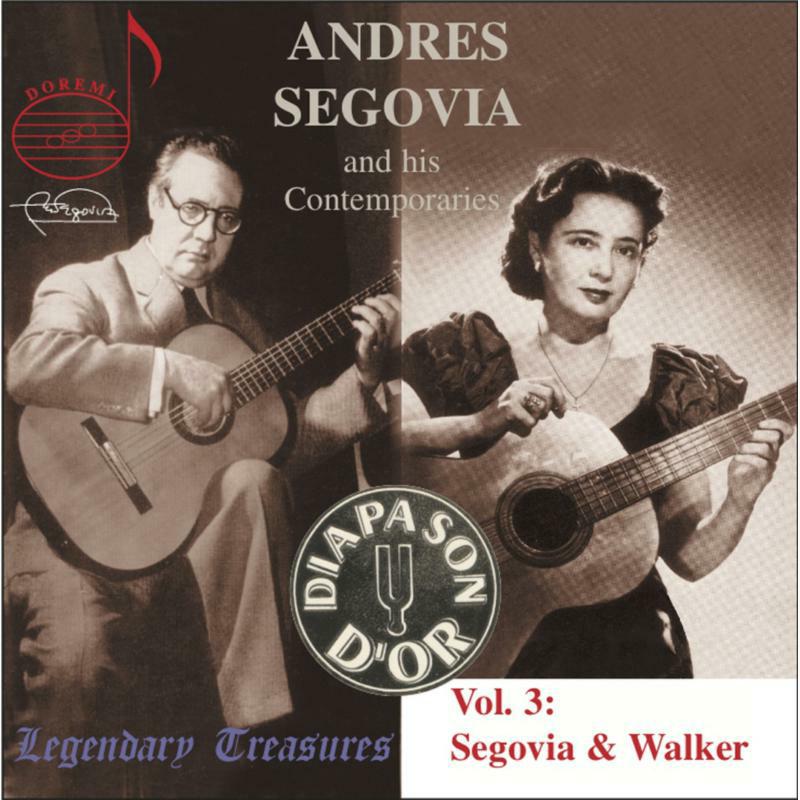 Picture of Segovia/Walker - Segovia & his Contemporaries Vol. 3: Segovia and Walker