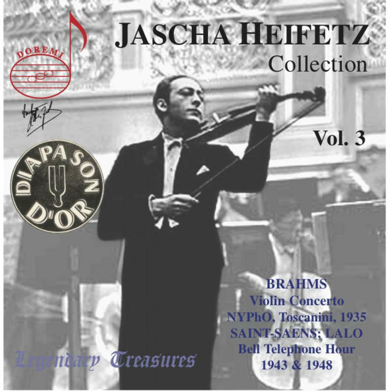 Picture of Heifetz/Toscanini - Jascha Heifetz Collection Vol. 3: Brahms Violin Concerto (Live, 1935)