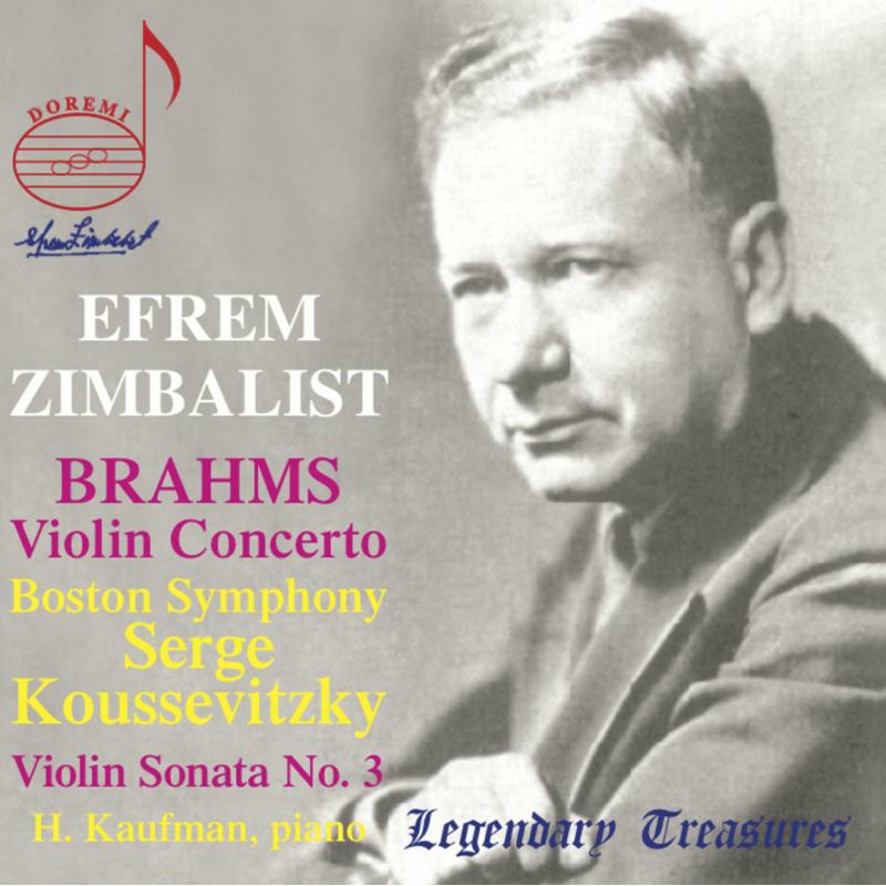 Picture of Zimbalist - Efrem Zimbalist plays Brahms