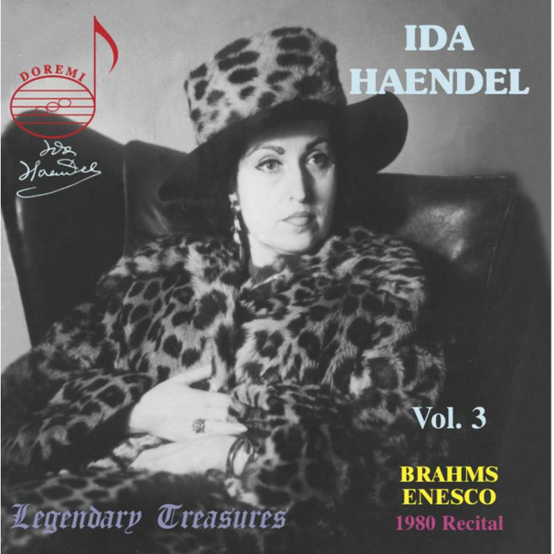 Picture of Haendel/Turini - Ida Haendel Vol. 3: 1980 recital