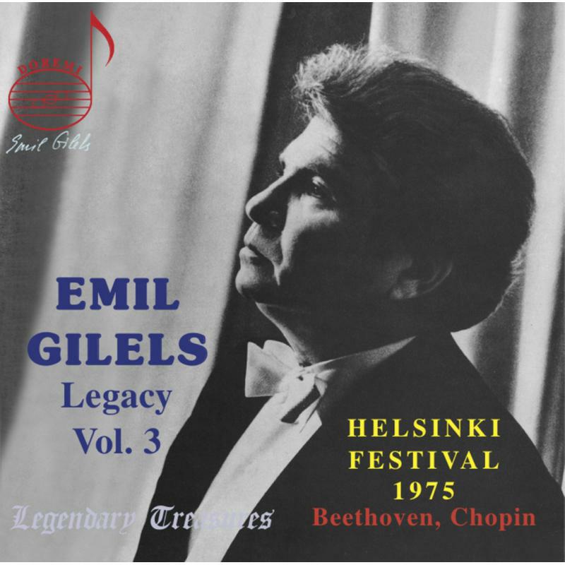 Picture of Gilels - Emil Gilels Legacy Vol. 3: Live, Helsinki Festival, August 24, 1975