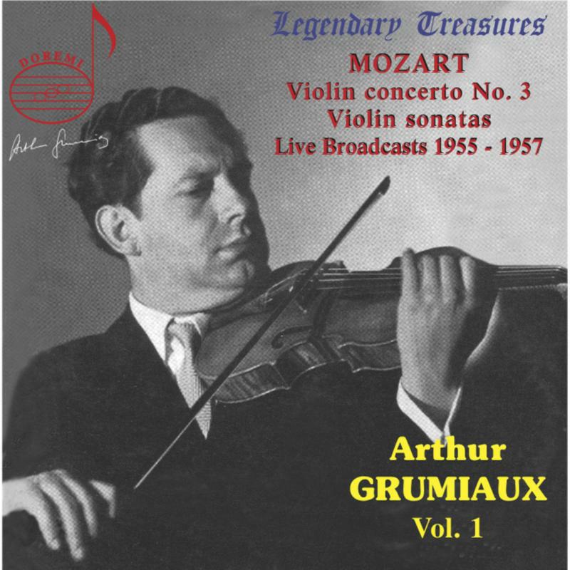 Picture of Grumiaux - Arthur Grumiaux Vol. 1: Mozart Concerto No. 3 and sonatas
