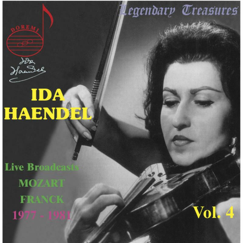 Picture of Haendel/Turini - Ida Haendel Vol. 4: Mozart Concerto No. 4 Franck Sonata, Live Broadcasts
