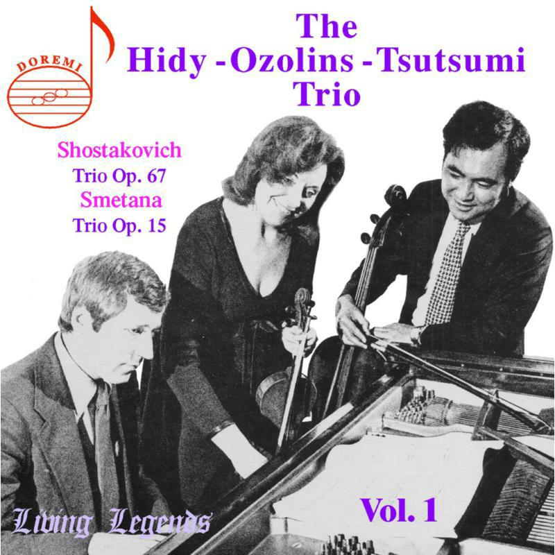 Picture of Hidy/Ozolins/Tsutsumi - Trios by Smetana and Shostakovich