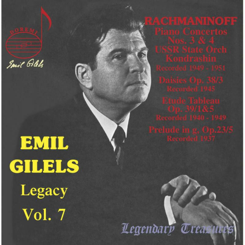 Picture of Gilels - Emil Gilels Legacy Vol. 7: Rachmaninoff