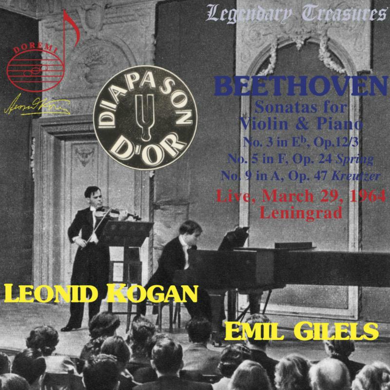 Picture of Kogan/Gilels - Leonid Kogan and Emil Gilels play 3 violin sonatas by Beethoven