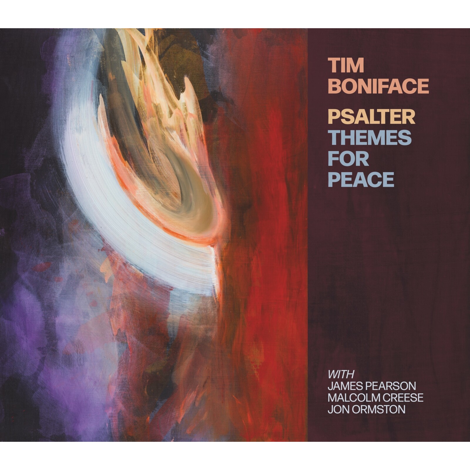 Picture of Tim Boniface - Psalter: Themes For Peace