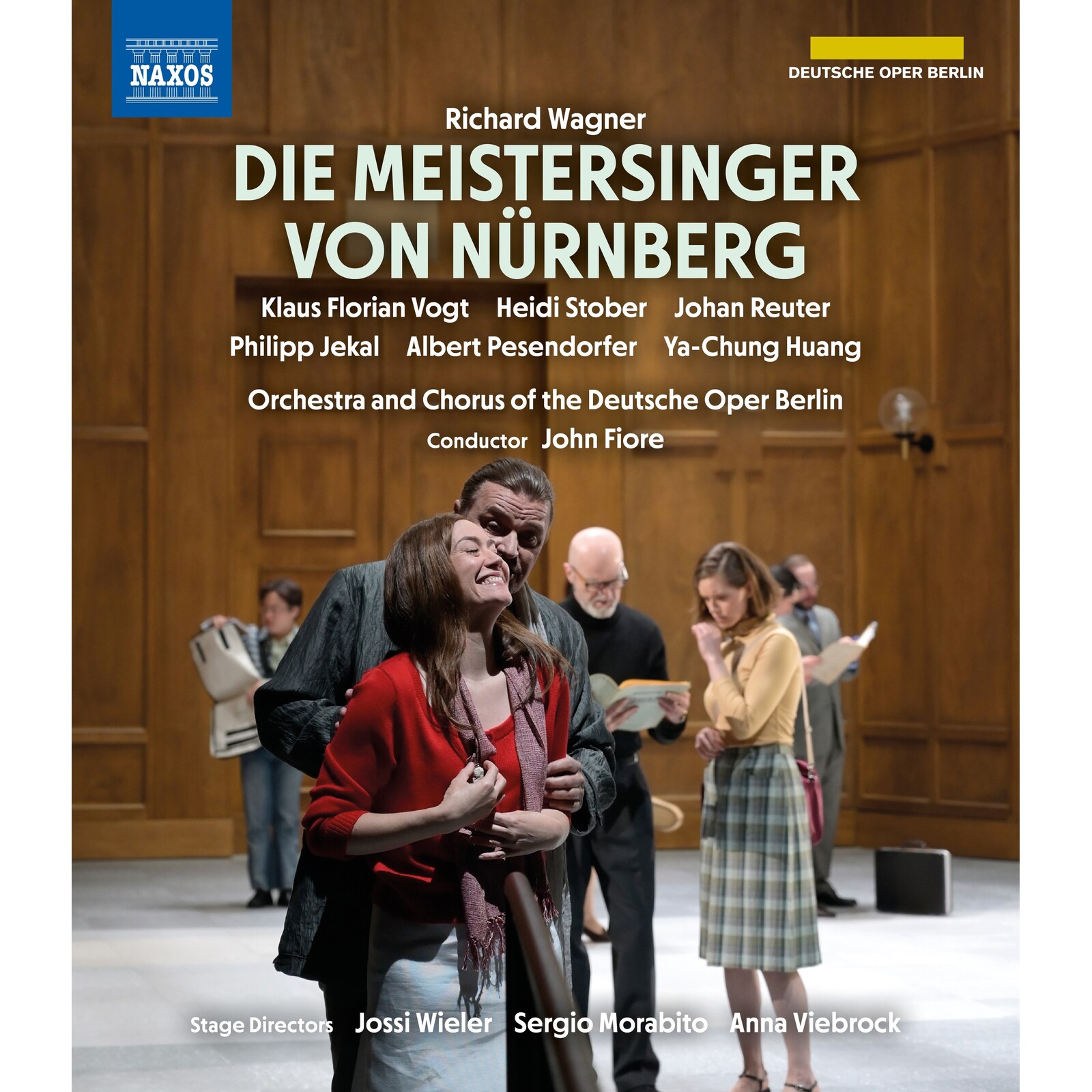 Picture of Heidi Stober; Klaus Florian Vogt; Ya-Chung Huang; Philipp Jekal; Johan Reuter; Albert Pesendorfer; Deutsche Oper Berlin Chorus and Orchestra; John Fiore - Richard Wagner: Die Meistersinger von Nurnberg