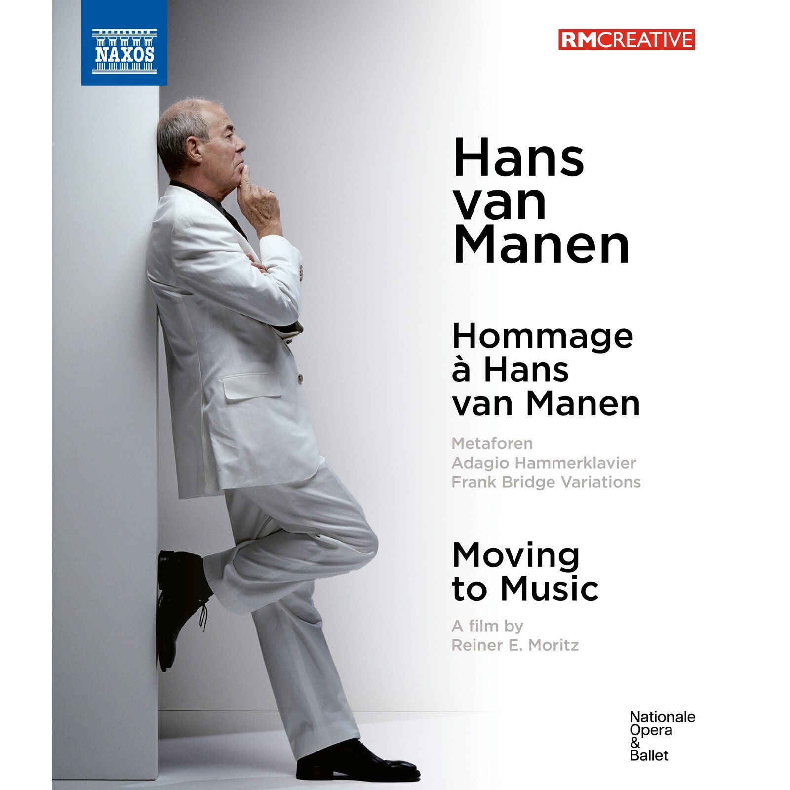 Picture of Dutch National Ballet; Hans van Manen; Reiner E. Moritz - Moving to Music (a film by Reiner E. Moritz) & Hommage a Hans van Manen (Metaforen; Adagio Hammerklavier; Frank Bridge Variations)