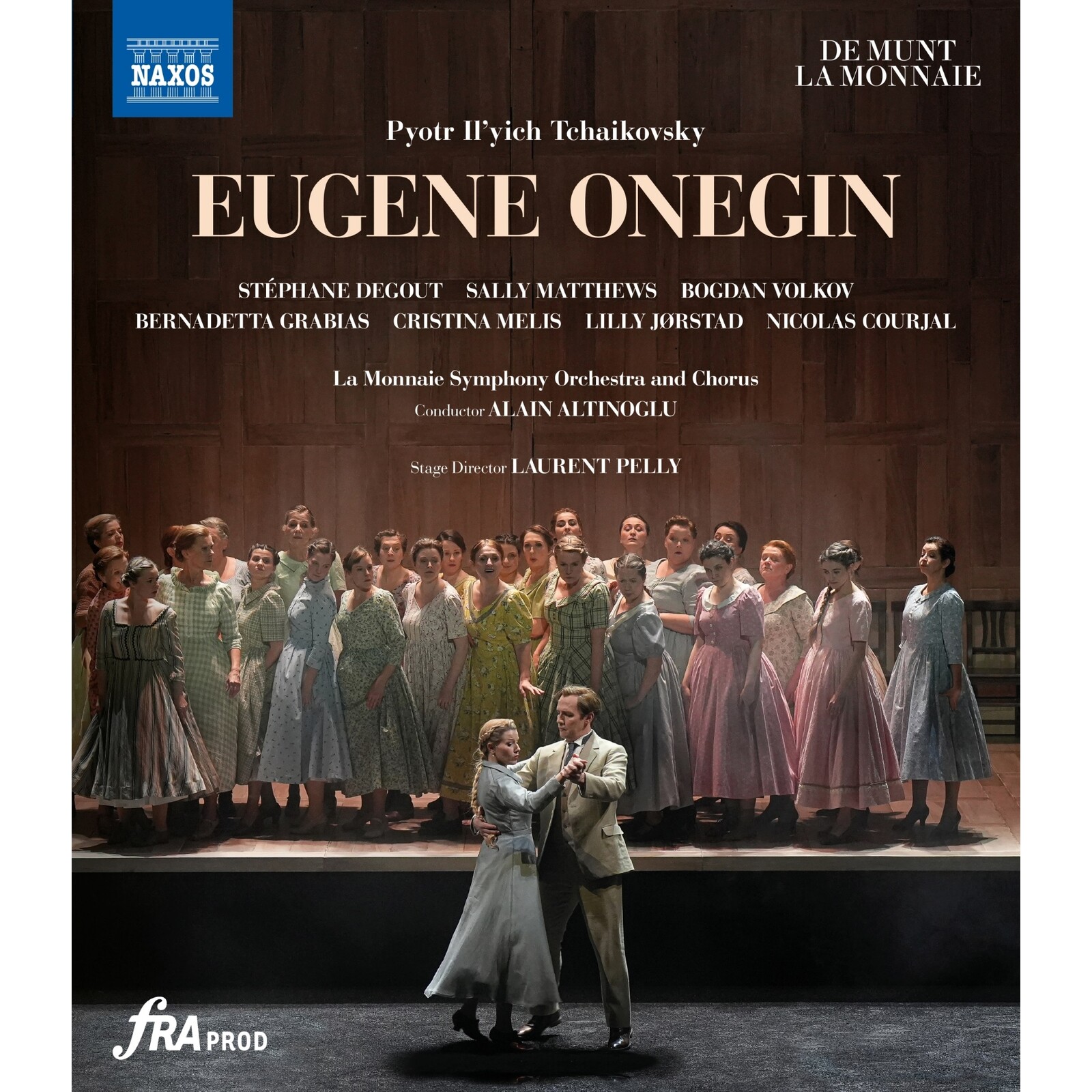 Picture of Sally Matthews; Bernadetta Grabias; Cristina Melis; Lilly Jorstad; Bogdan Volkov; Stephane Degout; Nicolas Courjal; La Monnaie Symphony Orchestra and Chorus; Laurent Pelly; Alain Altinoglu - Pyotr Il'yich Tchaikovsky: Eugene Onegin