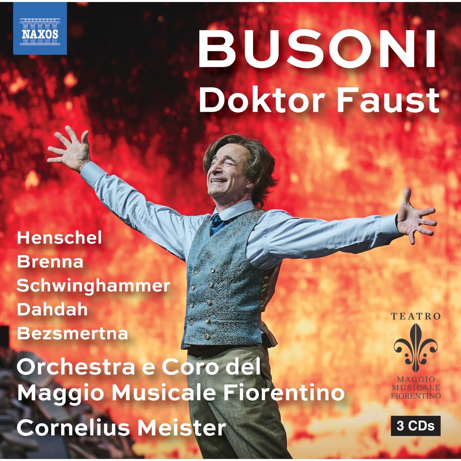 Picture of Olga Bezsmertna; Daniel Brenna; Joseph Dahdah; Dietrich Henschel; Wilhelm Schwinghammer; Orchestra e Coro del Maggio Musicale Fiorentino; Cornelius Meister - Ferruccio Busoni: Doktor Faust