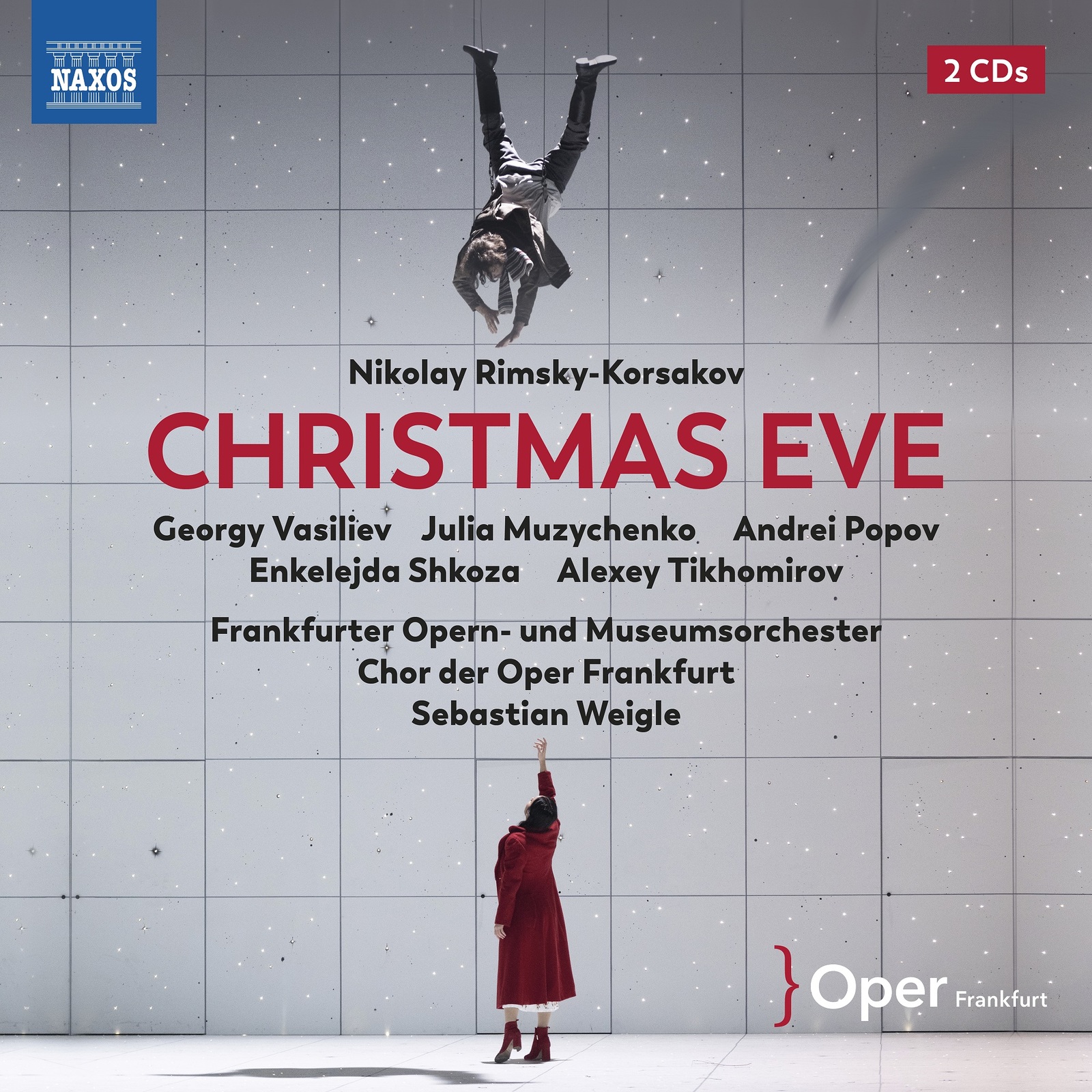 Picture of Julia Muzychenko; Enkelejda Shkoza; Andrei Popov; Georgy Vasiliev; Alexey Tikhomirov; Chor der Oper Frankfurt; Frankfurter Opern-und Museumsorchester; Sebastian Weigle - Nikolay Rimsky-Korsakov: Christmas Eve