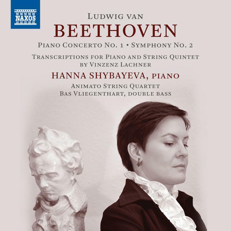 Picture of Shybayeva/Animato Quartet - Ludwig van Beethoven: Piano Concerto No. 2, Symphony No. 2 - Transcriptions for Piano and String Quintet by Vinzenz Lach