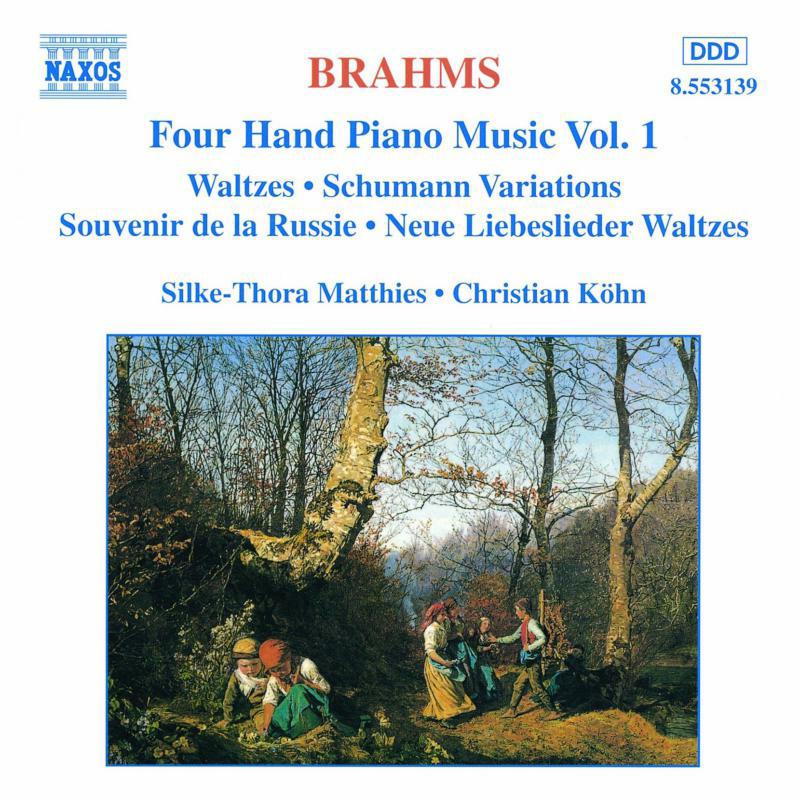 Picture of Matthies - BRAHMS: Four-Hand Piano Music, Vol. 1