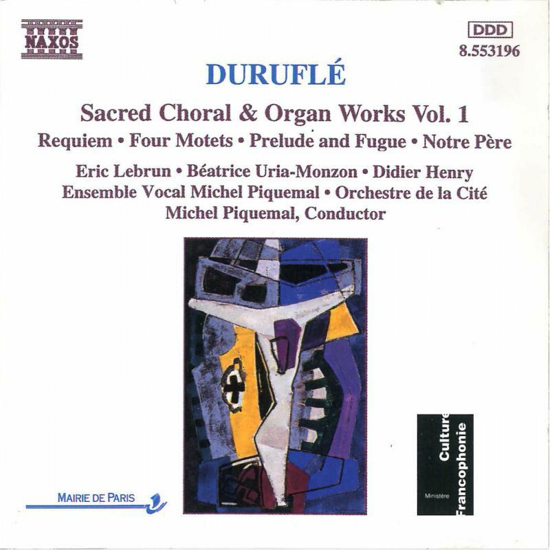 Picture of Soloists:Orch De La Cite - DURUFLE: Requiem / 4 Motets / Prelude and Fugue