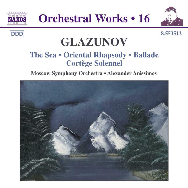 Picture of Moscow So:Golovschin - GLAZUNOV: The Sea / Oriental Rhapsody / Ballade