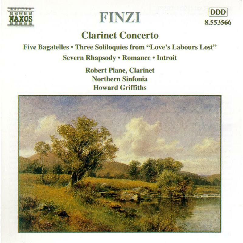 Picture of Plane:Hatfield:North Sinf - FINZI: Clarinet Concerto / Five Bagatelles / Three Soliloquies / Romance