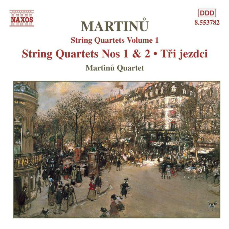 Picture of Martinu Quartet - MARTINU: String Quartets Nos. 1 and 2 / Three Horsemen