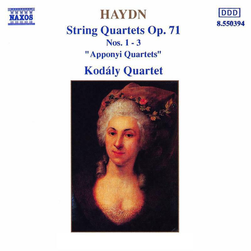 Picture of Kodaly 4 - HAYDN: String Quartets Op. 71, Apponyi Quartets