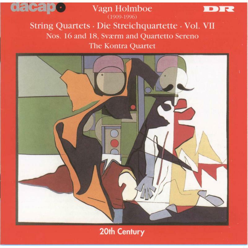 Picture of Kontra 4 - HOLMBOE:String Quartets Vo.VII