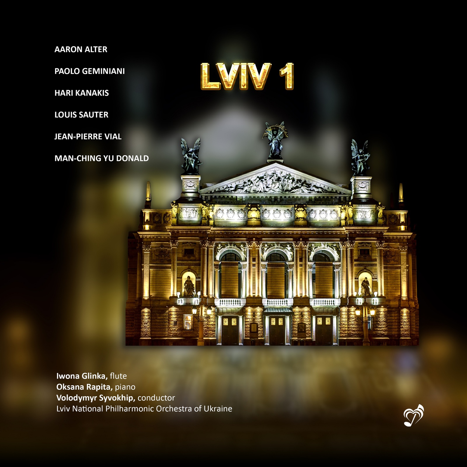 Picture of Iwona Glinka; Oksana Rapita; Lviv National Philharmonic Orchestra of Ukraine; Volodymyr Syvokhip - Lviv 1