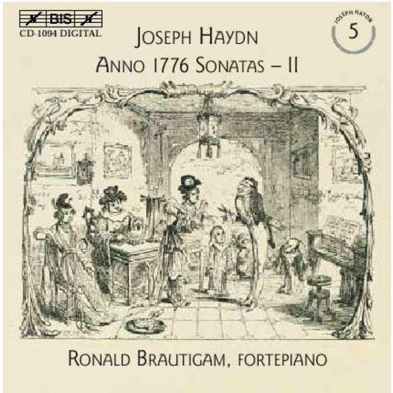 Picture of Brautigam, Ronald - Haydn: Complete Solo Keyboard Music, Vol 5 - Anno 1776 Sonatas II /Brautigam