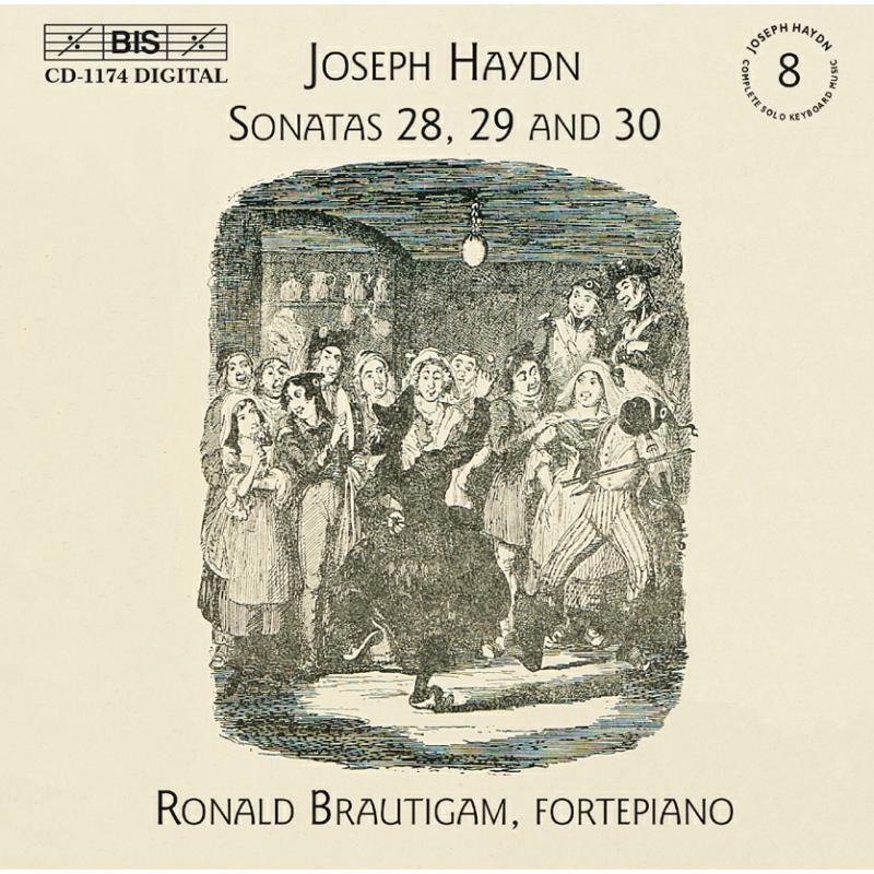 Picture of Brautigam, Ronald - Haydn: Complete Solo Keyboard Music, Vol 8 - Sonatas 28, 29 and 30 /Brautigam